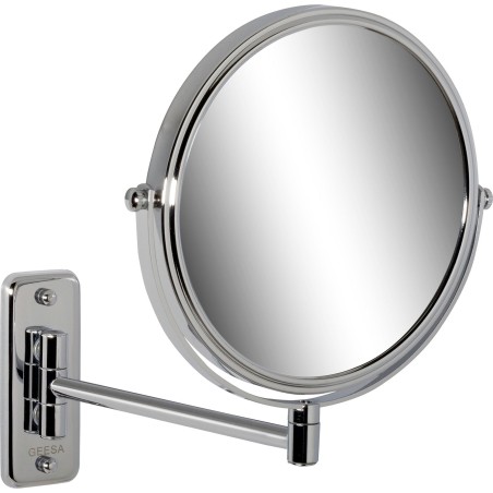 Geesa miroir crossissant 3X une bras couleur chrome