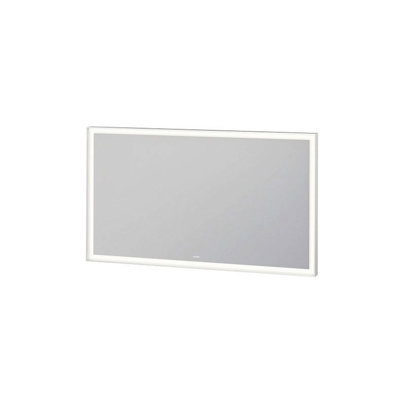 Duravit miroir Lcube 120 cm couleur blanc mat