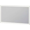 Duravit miroir Lcube 120 cm couleur blanc mat