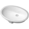 Duravit vasque à sous encastrer SANTOSA 510x375mm sans plage robinet +trop-plein coloris blanc