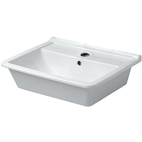 Duravit vasque à encastrer STARCK3 560x465mm +trou robinet/trop-plein coloris blanc