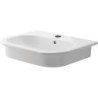 Duravit vasque à encastrer D-CODE 540x430mm +trou robinet/trop-plein coloris blanc