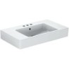 Duravit vasque meuble VERO 105cm + 3 trous robinet coloris blanc