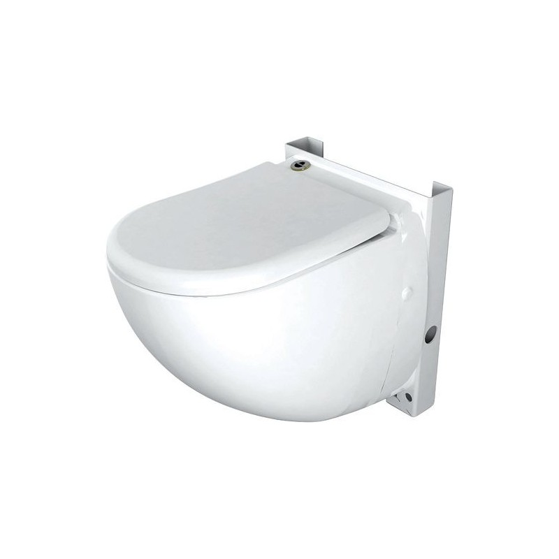 SFA WC suspendu+siège+broyeur SANICOMPACT COMFORT ECO coloris blanc