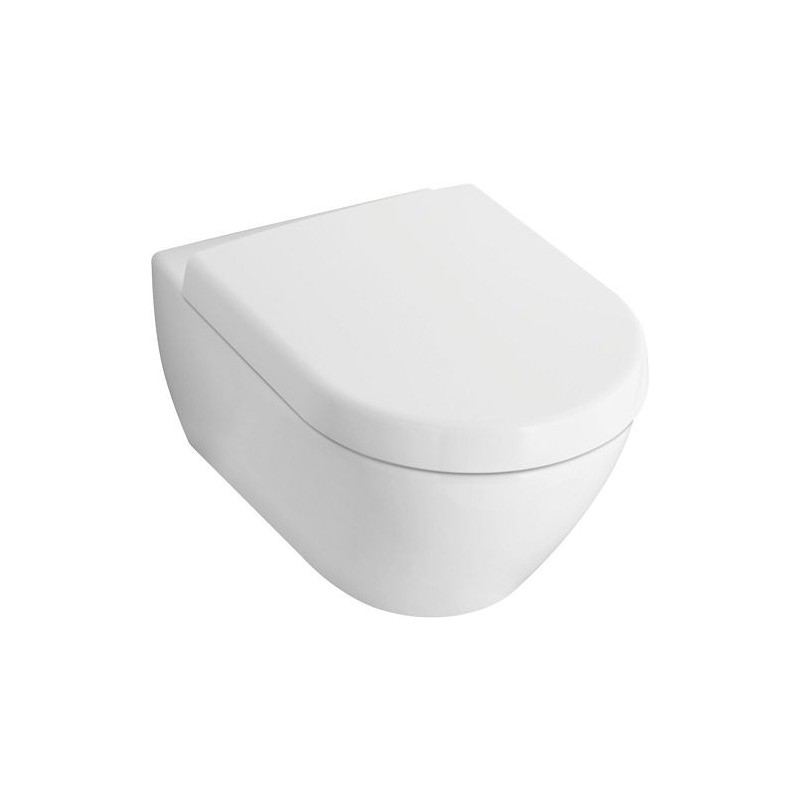 Villeroy & Boch WC suspendu compact SUBWAY 2.0 coloris blanc