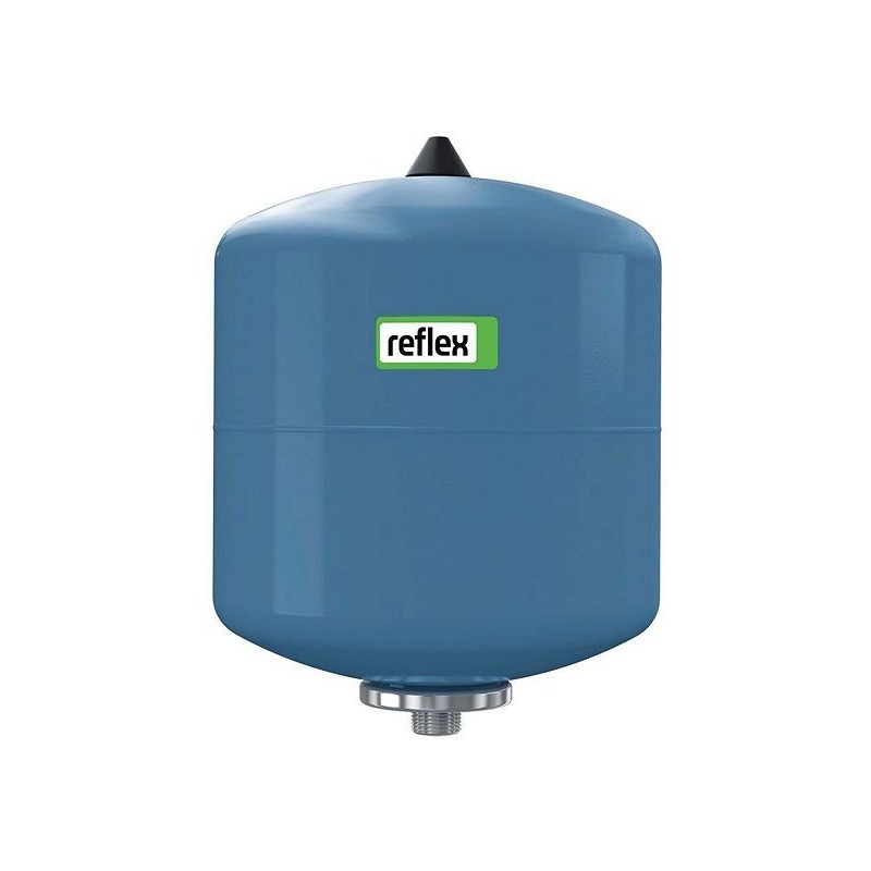 Reflex vase d'expansion sanitaire refix de 12L 4kg coloris bleu 10bar