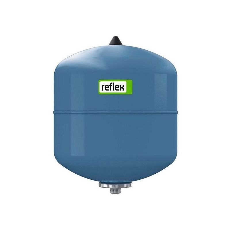 Reflex vase d'expansion sanitaire refix de 33L 4kg coloris bleu 10bar