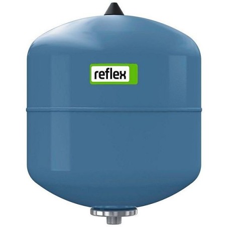 Reflex vase d'expansion sanitaire refix de 33L 4kg coloris bleu 10bar