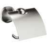 Dornbracht porte-rouleau MADISON coloris platinum satin + couvercle