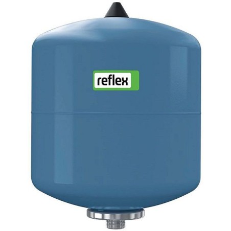 Reflex vase d'expansion sanitaire refix de 25L 4kg coloris bleu 10bar