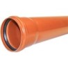 Eupen tube pvc egout 1m la longueur 125-2,5mm