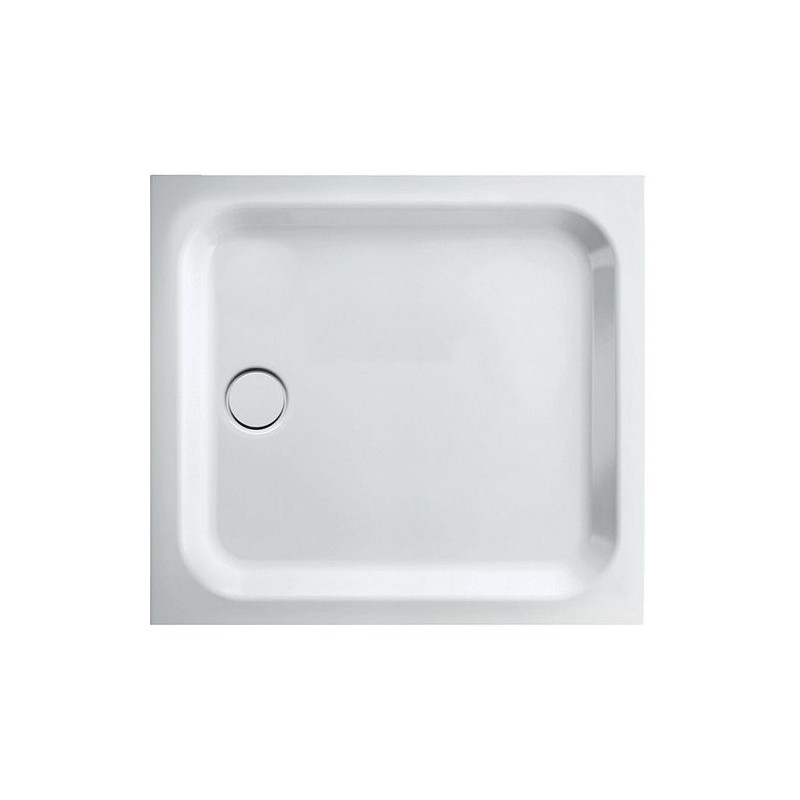 Bette tub acier plat 80-120-6,5cm coloris blanc