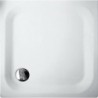Bette tub acier extra plat 90-90-2,5cm coloris blanc