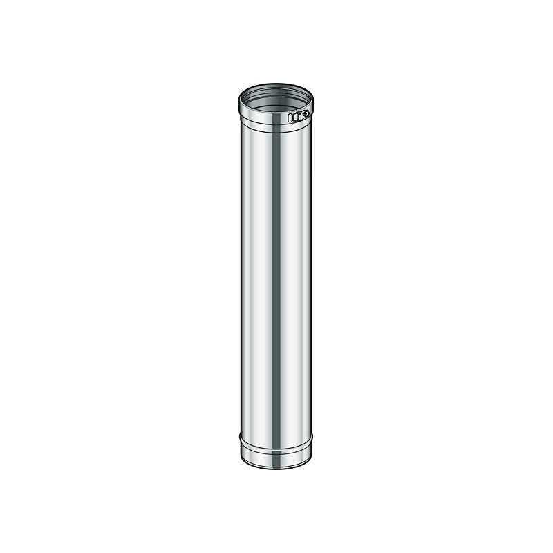 Poujoulat tube à simple paroi inox condenseur 200mm 95cm