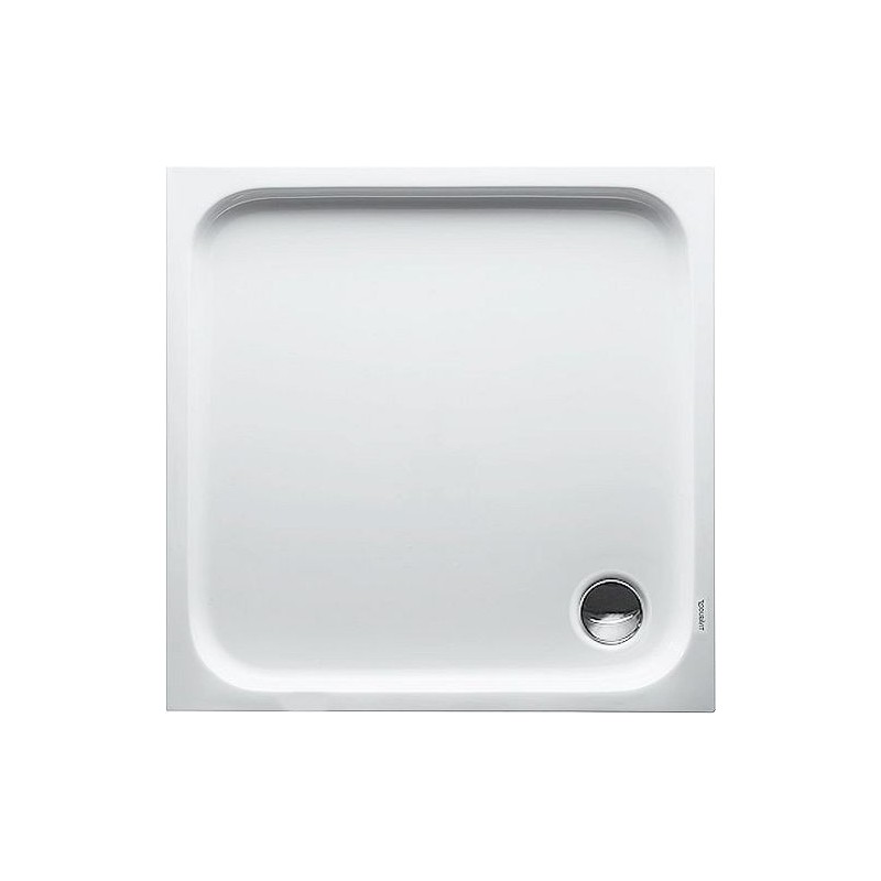 Duravit tub acryl D-CODE 100-100-6cm coloris blanc