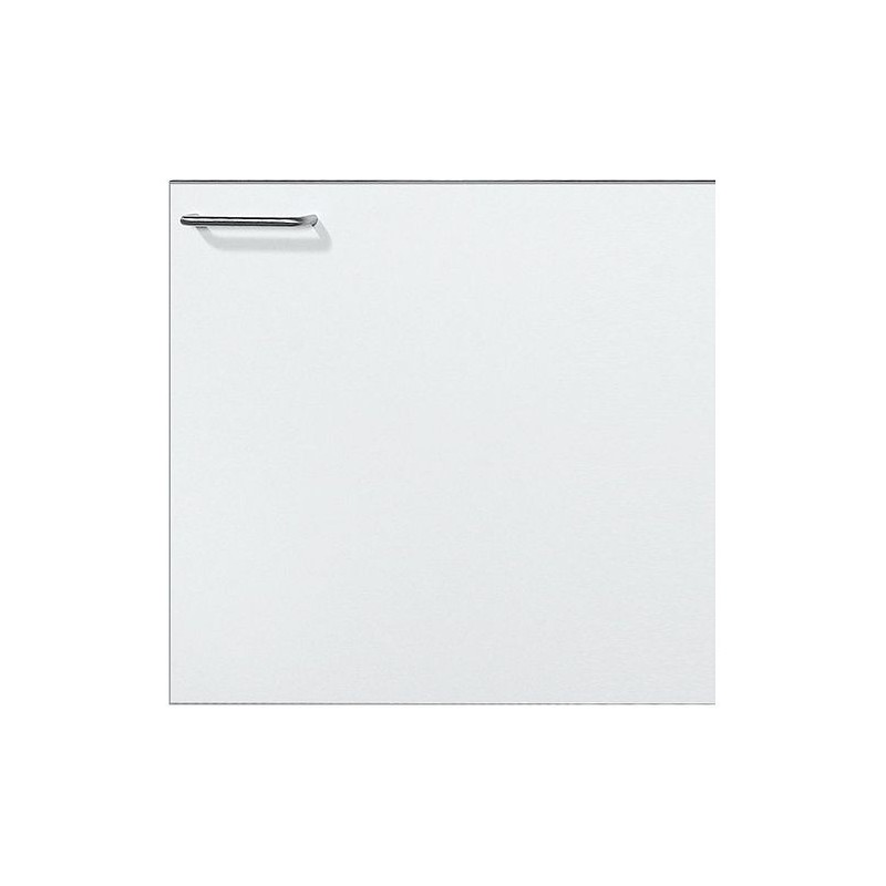 Sous meuble BIZZY 1 porte droit 60cm coloris blanc