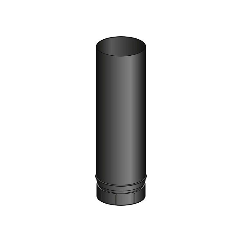 Poujoulat tube poele pellet 80mm 50cm coloris noir