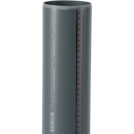 Ostendorf tube 90mm 5m pP L.lisse pp HT-SAFE