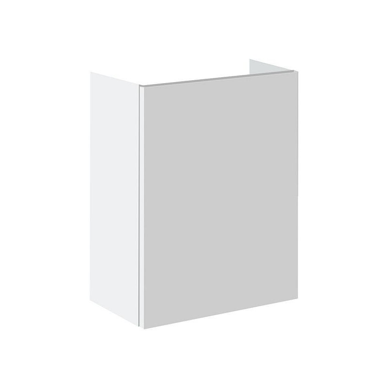 Sous meuble lave-mains PURO 40cm push-open coloris blanc satin