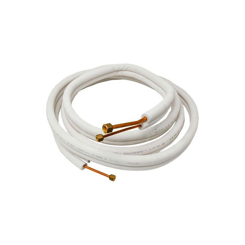 Vaillant tuyau cuivre de refroidissement isole DUO 1/4"-1/2" rouleau 5m