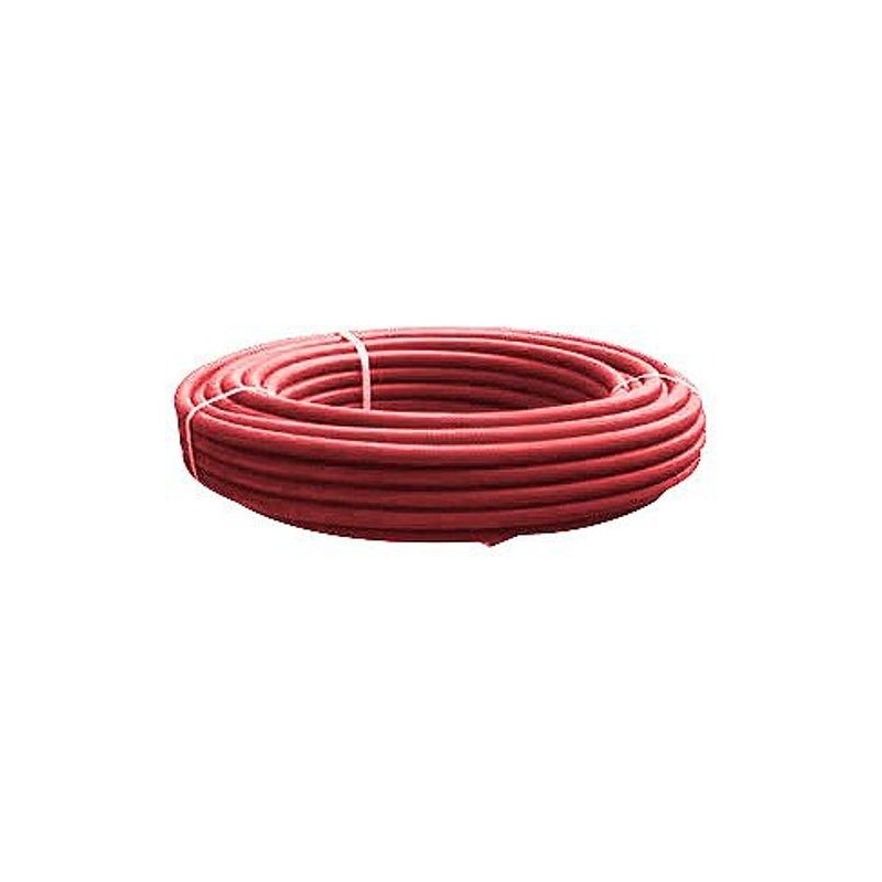 APE tube ALUPEX + gaine 16x2 coloris rouge rouleau 50m