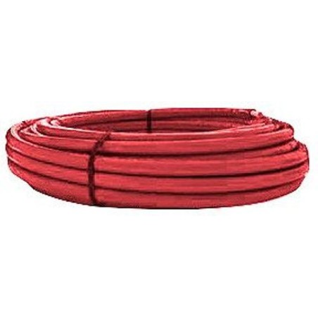 APE tube ALUPEX isole 6mm 20x2 coloris rouge rouleau 50m