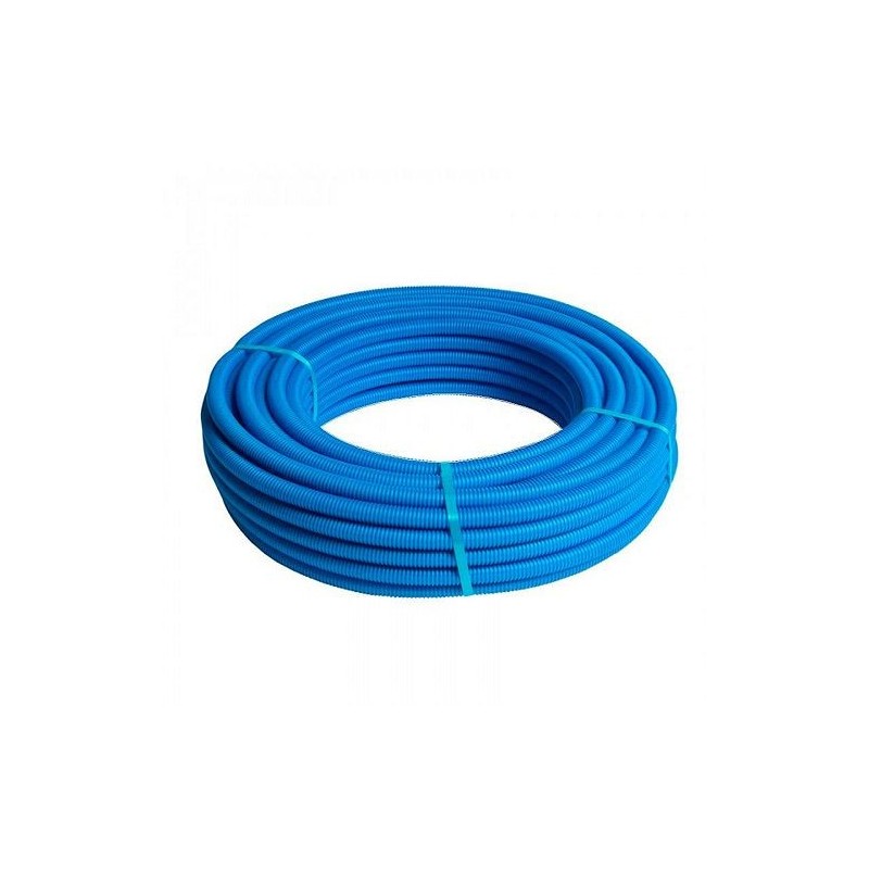 Comap tube multi couche 16x2 coloris bleu rouleau 100m