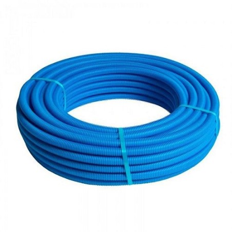 Comap tube multi couche 20x2 coloris bleu rouleau 50m