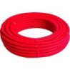 Comap tube multi couche 26x3 coloris rouge rouleau 50m