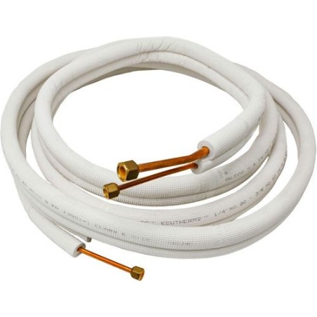 Vaillant tuyau cuivre de refroidissement isole DUO 1/4"-1/2" rouleau 15m