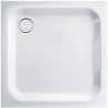 Bette tub acier plat 75-80-6,5cm coloris blanc