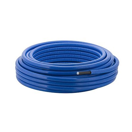 Geberit tube MEPLA iso6(6mm) 20mm coloris bleu rouleau 50m