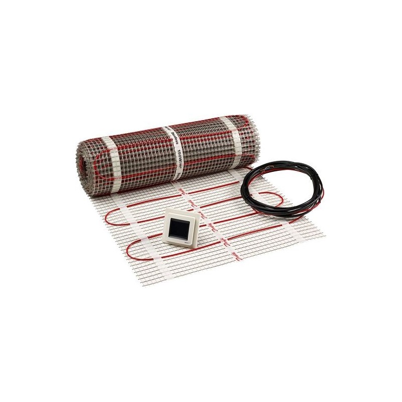 Danfoss tapis chauffage sol électrique 150/9m² avec regulation neerlandais