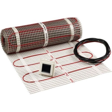 Danfoss tapis chauffage sol électrique 150/5m² avec regulation neerlandais