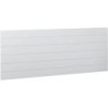panneau frontal line pour d-radiateur Uni.8 hauteur 900 longueur 500 coloris blanc