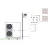 Panasonic pompe à chaleur air/eau monobloc AQUAREA T-Cap 2 zone +ECS 9kw