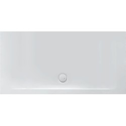 Plaque de douche TAILOR raccourcis sable 200-100-3 cm Xonyx coloris blanc satin