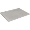 Plaque de douche MASS solid surface 90-120-3 cm look béton