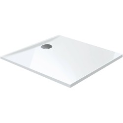 Plaque de douche NEWFORCE 100-100-3,5 coloris blanc