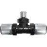 Henco réduction T à sertir synthétique 90-75-90mm