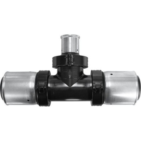 Henco réduction T à sertir synthétique 90-63-90mm