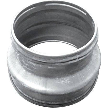 Réduction galva+joint pour ventilation 180-125mm