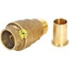 VSH raccord PE-push gaz + bague renforcement 5/4"M-40mm