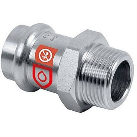 Frabo raccord M 22mm-4/4" acier carbone