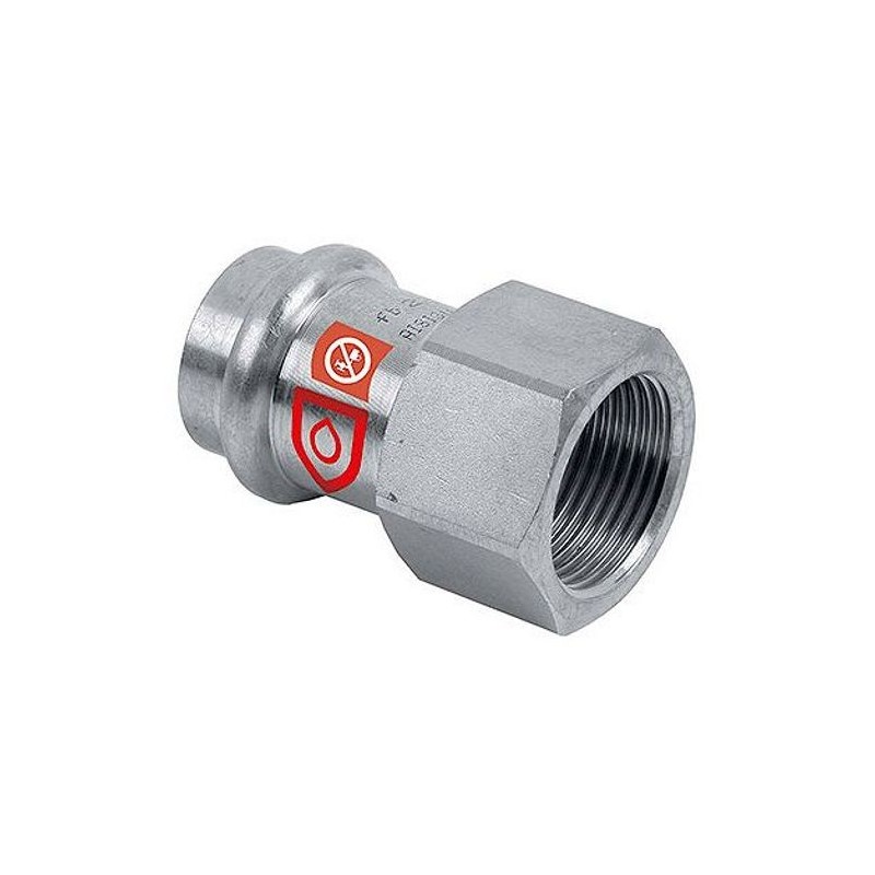 Frabo raccord F 22mm-3/4" acier carbone