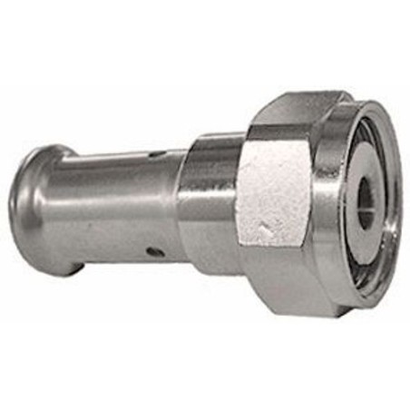 Henco raccord Ek à sertir 20mm-3/4"nickel