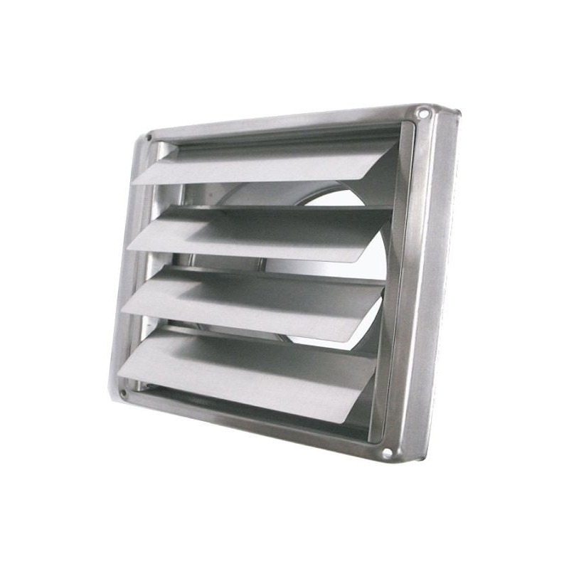 Grille de pulsion inox 150mm type SMS