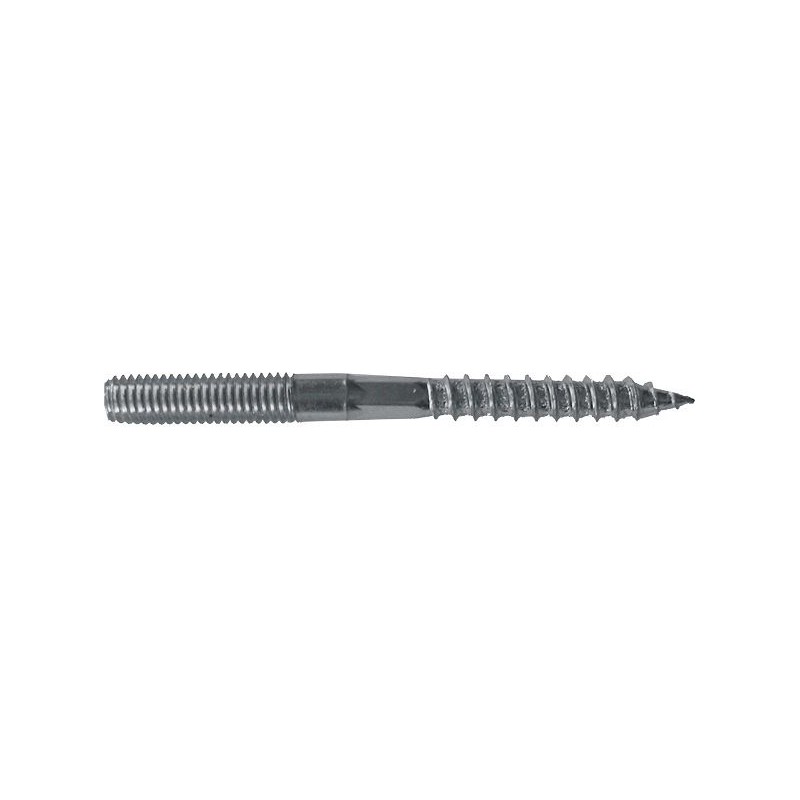 Goujon à visser galva m8x80mm