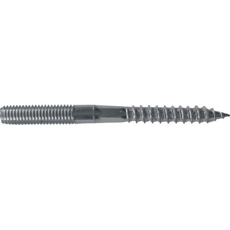 Goujon à visser galva m8x80mm