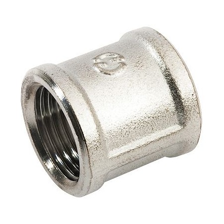 General Fitting manchon filete laiton 1/2"Ff chrome